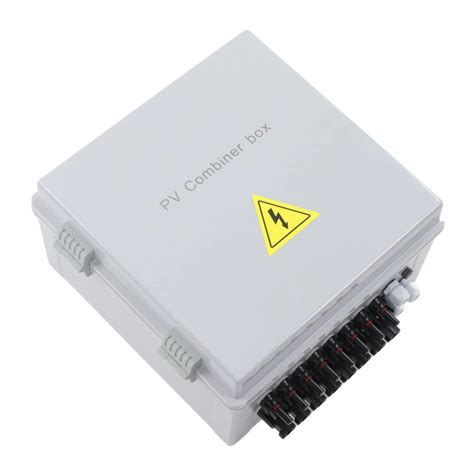 pv junction box 8 strings|Amazon.com: 8 String PV Combiner Box, with 10A Rated Current .